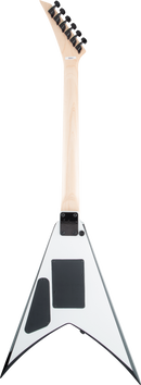 Guitare électrique Jackson Guitars JS SERIES KING V JS32 (blanche avec chanfreins noirs)