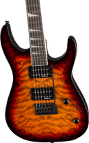 Guitare électrique Jackson Guitars JS SERIES DINKY JS20 DKQ 2PT (Transparent Tobacco Burst)