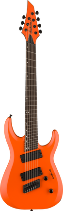 Guitare électrique 7 cordes Jackson Guitars PRO PLUS DINKY MDK HT7 MS (Satin Orange Crush)