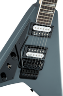 Guitare électrique Jackson Guitars série JS RHOADS JS32 LH pour gaucher (gris satiné)