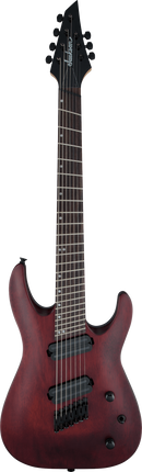 Guitare électrique Jackson Guitars X SERIES DINKY ARCH TOP DKAF7 MS Multi-Scale 7 cordes (acajou teinté)