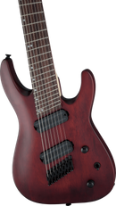 Jackson Guitars X SERIES DINKY ARCH TOP DKAF8 MS Multi-Scale 8-String Electric Guitar (Stained Mahogany)