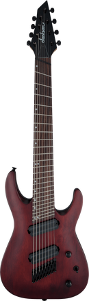 Jackson Guitars X SERIES DINKY ARCH TOP DKAF8 MS Multi-Scale 8-String Electric Guitar (Stained Mahogany)