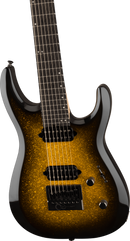 Jackson Guitar PRO PLUS DINKY MDK EVERTUNE 7 7-String Electric Guitar (Gold Sparkle)