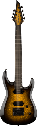 Jackson Guitar PRO PLUS DINKY MDK EVERTUNE 7 7-String Electric Guitar (Gold Sparkle)