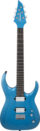 Guitare électrique Jackson Guitar PRO SERIES HT6 Signature Misha Mansoor Juggernaut (Bleu pailleté)