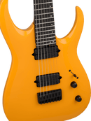 Guitare électrique 7 cordes Jackson Guitars PRO PLUS SERIES HT7 Signature Misha Mansoor Juggernaut (Jaune signal)
