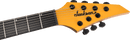 Guitare électrique 7 cordes Jackson Guitars PRO PLUS SERIES HT7 Signature Misha Mansoor Juggernaut (Jaune signal)