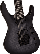Guitare électrique 7 cordes Jackson Guitars PRO PLUS SERIES SOLOIST 7 Signature Chris Broderick (noir transparent)