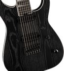 Jackson Guitars PRO SERIES SOLOIST SL7 HT Signature Jeff Loomis 7-String Electric Guitar (Black Ash)