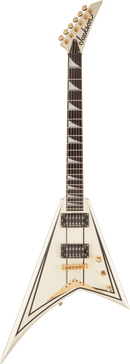 Jackson Guitars PRO SERIES RHOADS RRT-3 Electric Guitar (Ivory With Black Pinstripes)