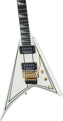 Jackson Guitars PRO SERIES RHOADS RR3 Electric Guitar (Ivory With Black Pinstripes)