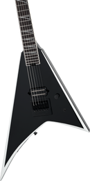Jackson Guitars PRO PLUS SERIES RHOADS RR24 EVTN Christian Andreu Signature Electric Guitar (Black With White Bevels)