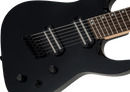 Guitare électrique Jackson Guitars X SERIES DINKY ARCH TOP DKAF7 MS Multi-Scale 7 cordes (Noir brillant)