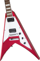 Guitare électrique Jackson Guitars X SERIES KING V KVXT Signature Scott Ian (Rouge pomme d'amour)