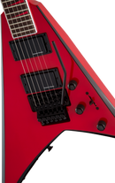 Guitare électrique Jackson Guitars X SERIES RHOADS RRX24 (rouge avec chanfreins noirs)