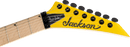 Jackson Guitars PRO SERIES WR7 Signature Dave Davidson Warrior 7-String Electric Guitar (Racing Yellow)