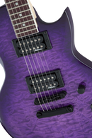 Guitare électrique Jackson Guitars JS SERIES MONARKH SC JS22Q (Transparent Purple Burst)