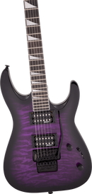 Jackson Guitars JS SERIES DINKY ARCH TOP JS32Q DKA Electric Guitar (Transparent Purple Burst)