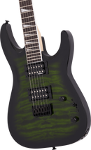 Jackson Guitars JS SERIES DINKY ARCH TOP JS32Q DKA HT Electric Guitar (Transparent Green Burst)