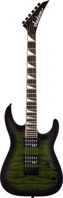 Jackson Guitars JS SERIES DINKY ARCH TOP JS32Q DKA HT Electric Guitar (Transparent Green Burst)