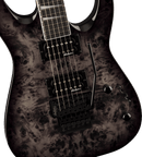 Jackson Guitars JS SERIES DINKY JS32 DKAP Electric Guitar (Transparent Black)