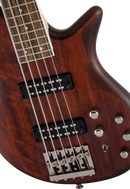 Basse électrique 5 cordes Jackson Guitars JS SERIES SPECTRA JS3V (teinte noyer)
