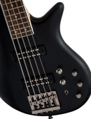 Basse électrique 5 cordes Jackson Guitars JS SERIES SPECTRA JS3V (noir satiné)