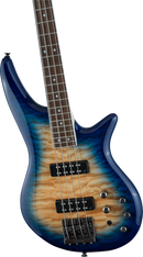 Jackson Guitars JS SERIES SPECTRA JS3Q Electric Bass (Amber Blue Burst)
