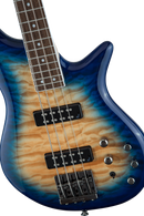 Jackson Guitars JS SERIES SPECTRA JS3Q Electric Bass (Amber Blue Burst)
