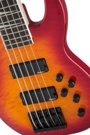 Jackson Guitars JS SERIES JS3VQ Concert 5-String Electric Bass (Cherry Burst)