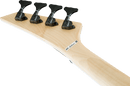 Basse électrique de concert Jackson Guitars série JS JS3Q (noir transparent dégradé)