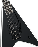 Jackson Guitars PRO SERIES V KV Signature Wes Borland King Electric Guitar (Black With White Bevels)