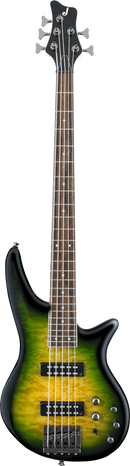 Basse électrique 5 cordes Jackson Guitars JS SERIES SPECTRA JS3QV (Alien Burst)