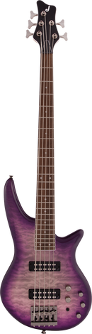Basse électrique 5 cordes Jackson Guitars JS SERIES SPECTRA JS3QV (Purple Phaze)