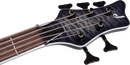 Jackson Guitars X SERIES SPECTRA SBXQ V 5-String Electric Bass Guitar (Transparent Black Burst)