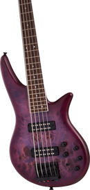 Jackson Guitars X SERIES SPECTRA SBXP V 5-String Electric Bass Guitar (Transparent Purple Burst)