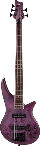 Jackson Guitars X SERIES SPECTRA SBXP V 5-String Electric Bass Guitar (Transparent Purple Burst)