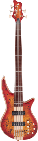 Basse électrique 5 cordes Jackson Guitars PRO SERIES SPECTRA SBP V (Transparent Cherry Burst)