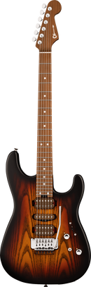 Charvel Guitars MJ SAN DIMAS SD24 CM Guthrie Govan Signature Electric Guitar (Three-Tone Sunburst)