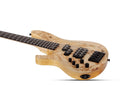 Schecter REAPER-4 Left-Handed Electric Bass Guitar (Natural Satin)