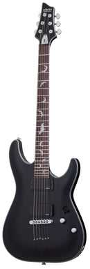 Schecter DAMIEN PLATINUM-6 Electric Guitar (Satin Black)