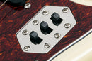 Guitare électrique baryton Schecter HELLCAT-VI (Ivory Pearl)