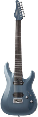 Guitare électrique 7 cordes Schecter AARON MARSHALL AM-7 (Cobalt Slate)