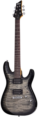 Guitare électrique Schecter C-6 PLUS (Charcoal Burst)