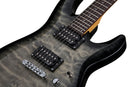 Guitare électrique Schecter C-6 PLUS (Charcoal Burst)