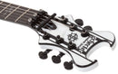 Schecter SYNYSTER STANDARD Electric Guitar (White With Black Pinstripes)