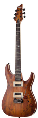 Guitare électrique Schecter C-1 EXOTIC SPECIAL EDITION (Satin Natural Vintage Burst)