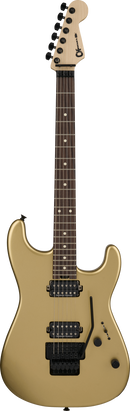 Guitare électrique Charvel Guitars PRO-MOD SAN DIMAS STYLE 1 HH FR RW (Or des Pharaons)