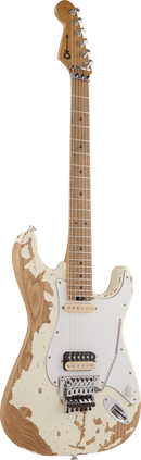 Guitare électrique Charvel Guitars PRO-MOD SO-CAL STYLE 1 HS FR M Édition Limitée Signature Henrik Danhage (White Relic)